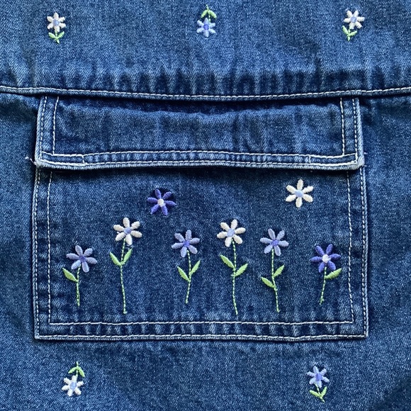 GREEN DOG Little Girls size 4T overall demin jumper. - Picture 6 of 6